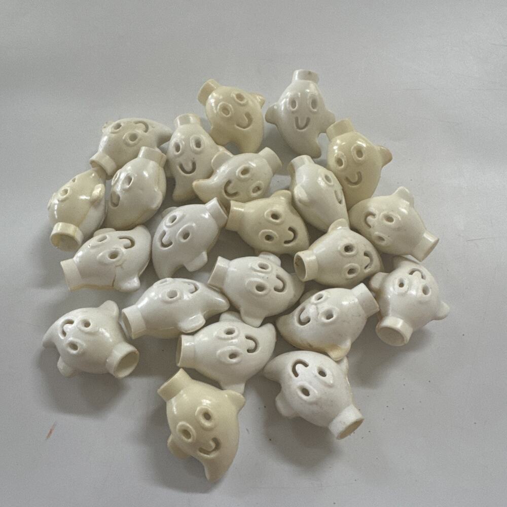 22 Vintage Halloween Ghosts Plastic Blow Molds String Light Covers NO‎ LIGHTS